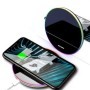 Nuovo caricabatterie Wireless per telefono cellulare con ricarica Wireless Desktop per iPhone Android ricarica rapida ultrasotti