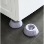 4 pezzi lavatrice universale Foot Pad Shock Pad antiscivolo antiurto cuscino altezza crescente frigorifero a prova di umidità