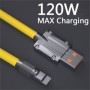120W 6A Super Fast Charge Type-C cavo in Silicone liquido cavo USB a ricarica rapida per Xiaomi Huawei Samsung Pixel USB Bold Da