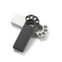 Lovely Bear Paw USB 2.0 Flash Drives 64GB Silver Memory Stick regalo creativo Pen Drive impermeabile in metallo Pendrive nero
