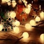 USB Power LED Ball Garland Lights Fairy String lampada da esterno impermeabile Christmas Holiday Wedding Party Lights Decoration