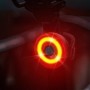 Luce posteriore per bici da bici auto start/stop brake sensing ipx6 impermeabile dusb charge usb cycling tail led fanale posteri