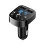 Lettore MP3 per auto dual USB fast charger ricevitore Bluetooth FM Bluetooth compatibile 5.0 trasmettitore FM kit per auto