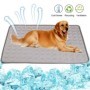 1 pz tappetino per cani grigio tappetino estivo di raffreddamento per cani coperta per gatti divano letto per cani traspirante e