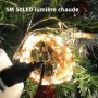 5M luci natalizie luminose decorazioni per l&39albero di natale fata Led ghirlanda ornamenti natalizi decorazioni natalizie per 