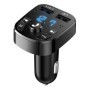 Trasmettitore FM Bluetooth Wireless Car kit vivavoce Dual USB caricabatteria da auto 2.1A MP3 Music TF Card U disk AUX Player