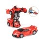Una deformazione chiave giocattoli per auto trasformazione automatica Robot modello di plastica auto divertenti pressofusi gioca