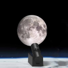Lampada di proiezione della luna della terra proiettore della stella proiettore del pianeta atmosfera di sfondo luce notturna a 