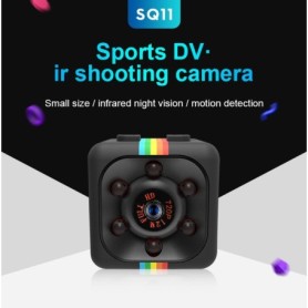 Telecamera Sq11 sport all&39aria aperta videocamera DV telecamera aerea HD telecamera per visione notturna opaca telecamera per 