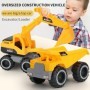 Super boy toy truck escavatore che scava auto inerzia camion bambini giocattolo modello di auto