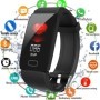 Q1 Smart Watch uomo donna Bluetooth sport Fitness bracciale IP67 impermeabile moda digitale orologio da polso elettronico per An